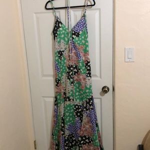 Lulu’s floral spaghetti strap floral dress